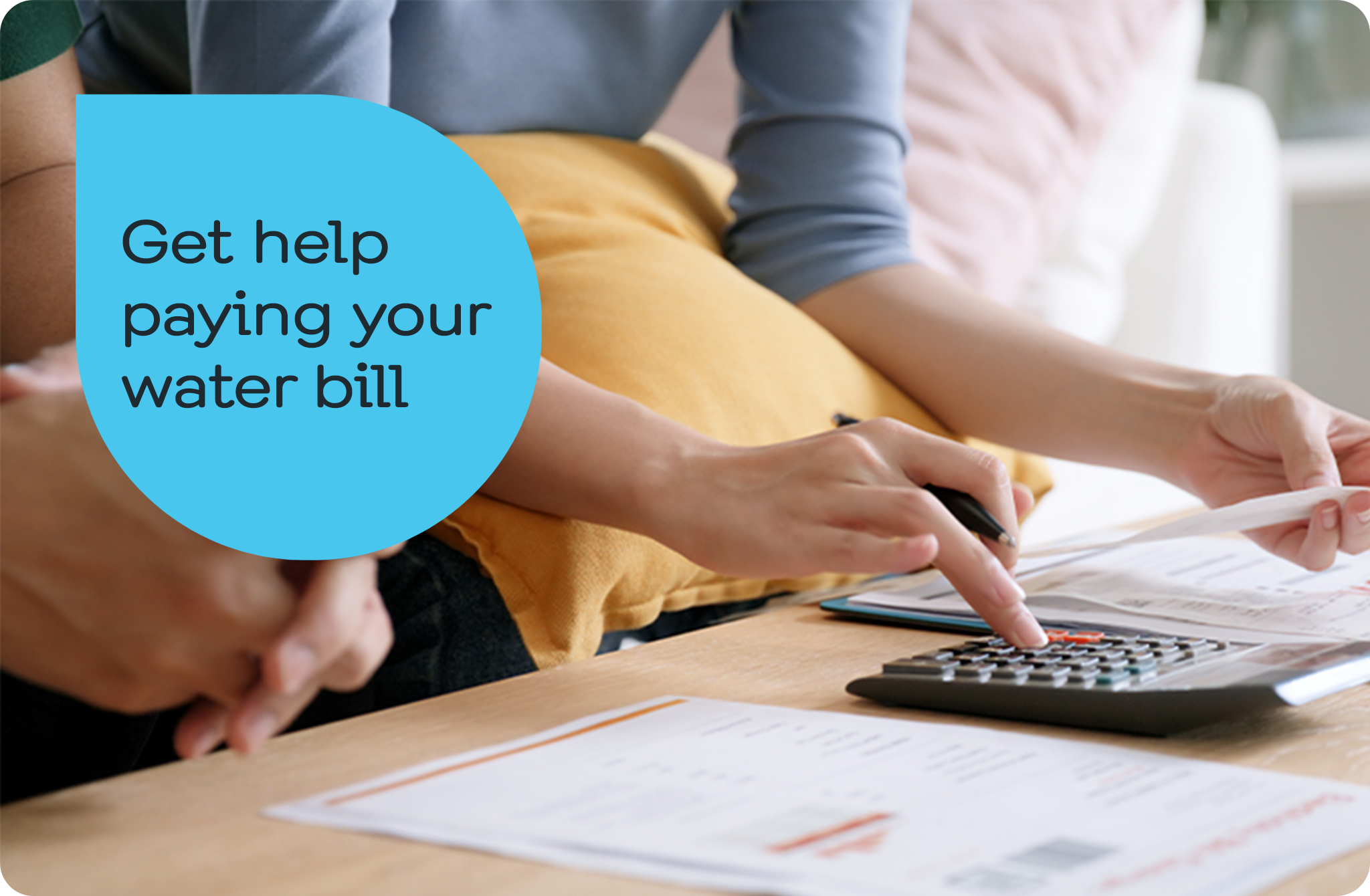 Get help paying your water bills